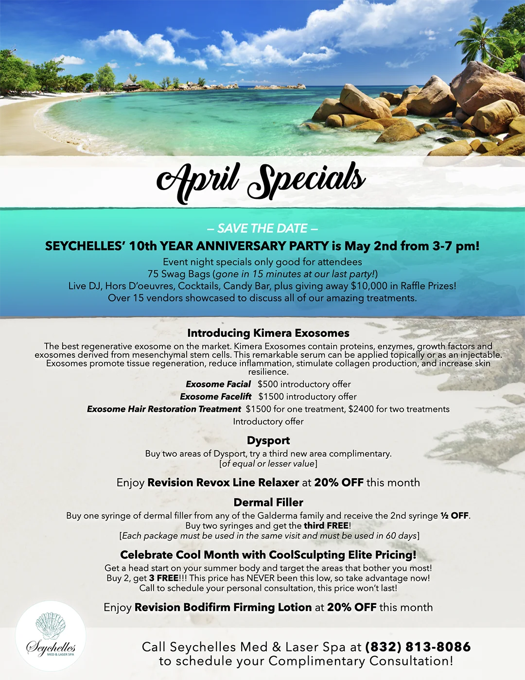 April 2024 Special Offers!