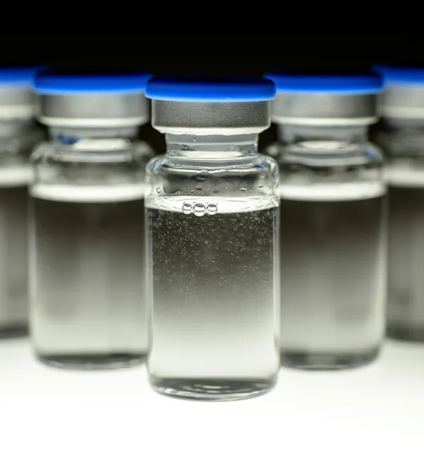 bottles of injections